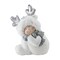 Northlight Smiling Child with Reindeer Snow Suit Christmas Decoration - 12.5"